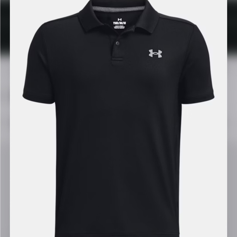 Under Armour Youth XL Black Polo